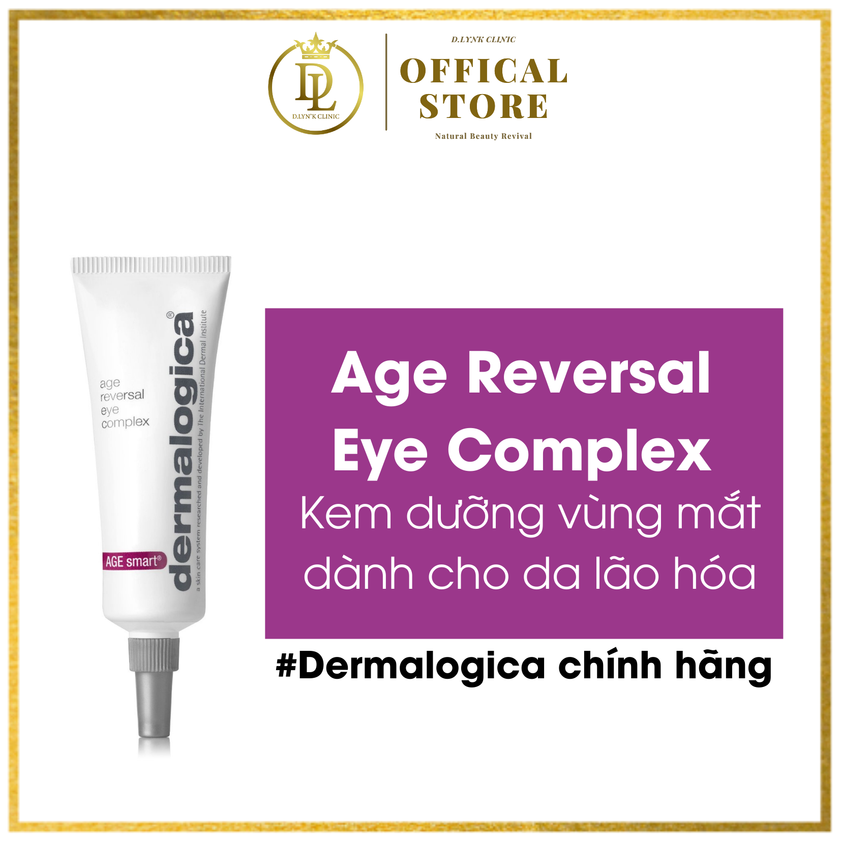 Kem dưỡng vùng mắt Dermalogica Age Reversal Eye Complex 15ml dành cho da lão hóa