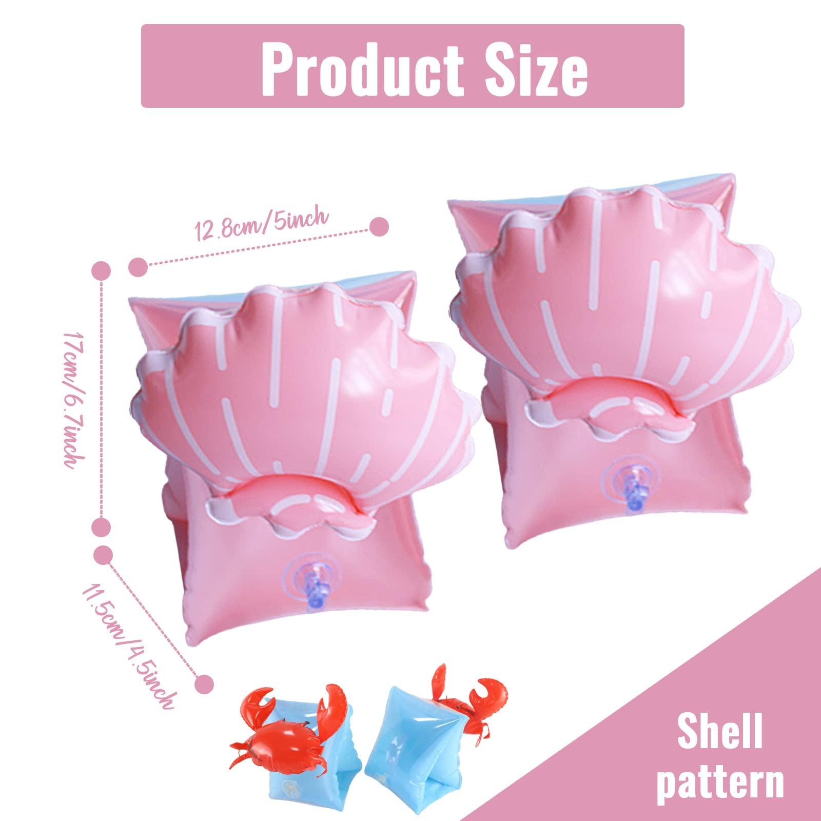 Schwimmarm float dây đai bơi bơm cho trẻ em, các yếu tố dễ thương Bơi lề đường tay áo bơi vòng tay Vòi Vẽ vòng đeo tay Band Trainer Trainer Trẻ em Thiết bị an toàn hồ bơi