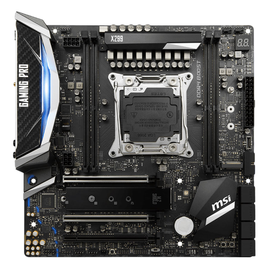 Bo mạch chủ - Mainboard MSI X299M Gaming Pro Carbon AC