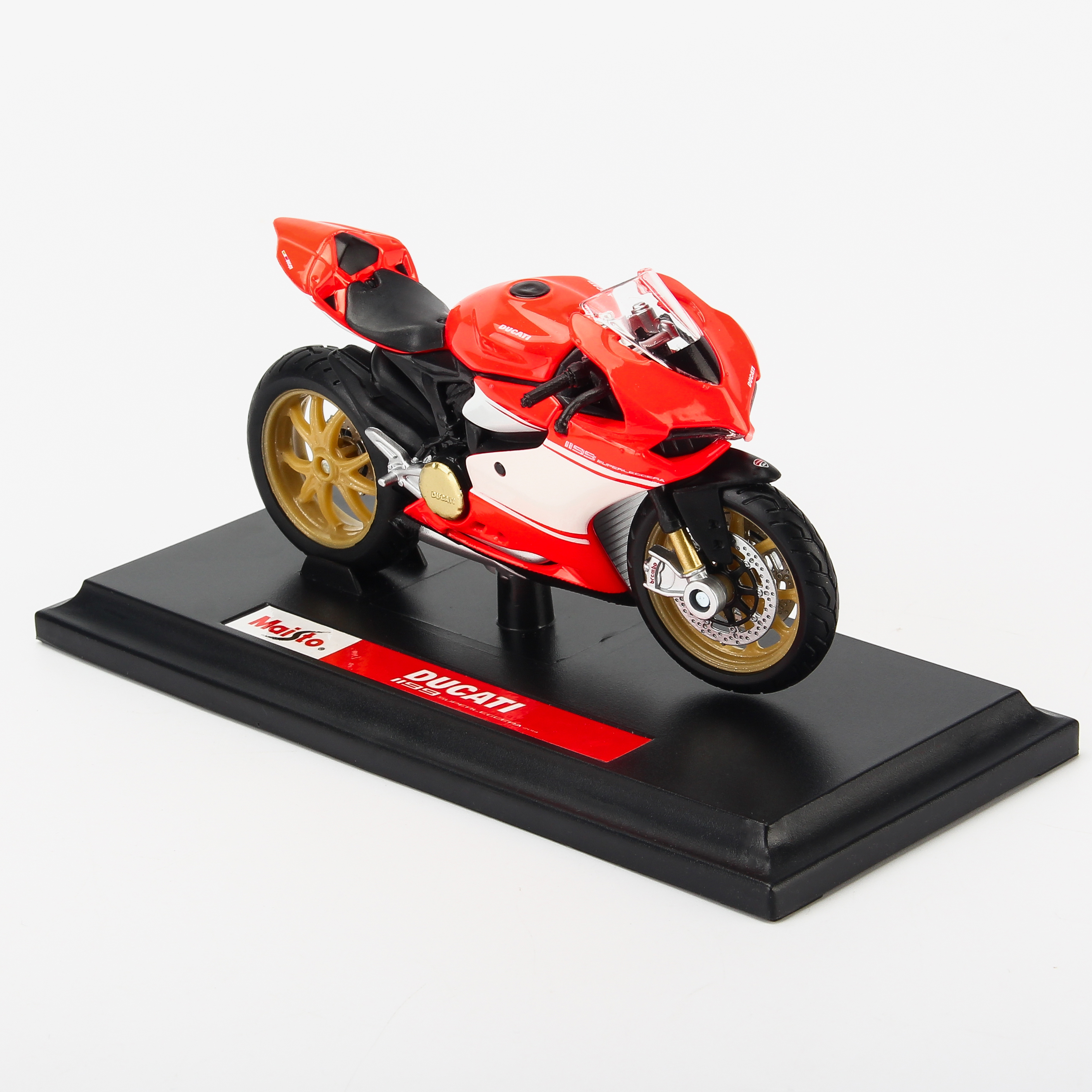 Mô hình xe mô tô Ducati 1199 Superleggra Fluorescent 1:18 Maisto  20-13100