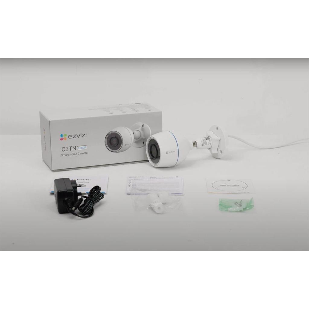Camera Wifi Ezviz C3TN 3MP đàm thoại 02 chiều, ngoài trời chống nước, có màu ban đêm, hình ảnh rõ Full HDl-Hàng Chính Hãng