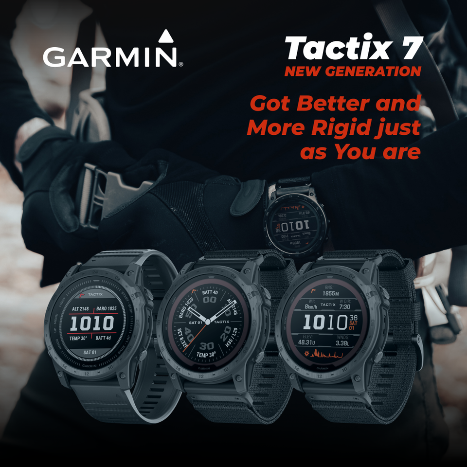 Đồng hồ thông minh Garmin Tactix 7 Pro Solar (51 mm) - Hàng chính hãng