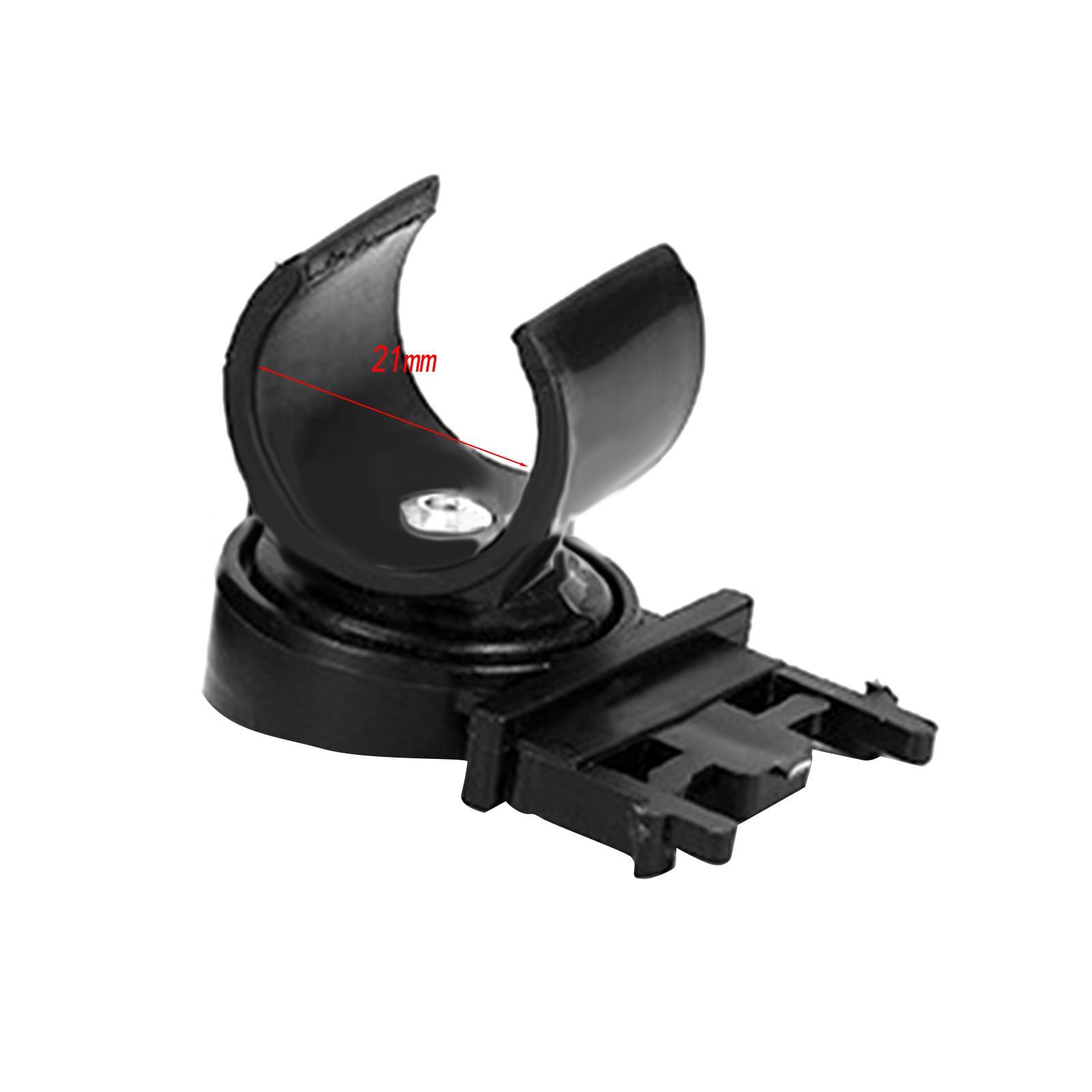 Flashlight Holder Flashlight Clamp Accessories  Light Holder Easy Installation Black Flashlight Mounting Bracket