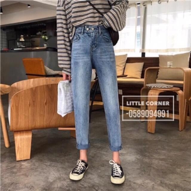 Quần baggy nút đôi ngang đai chun style ulzzang kèm video