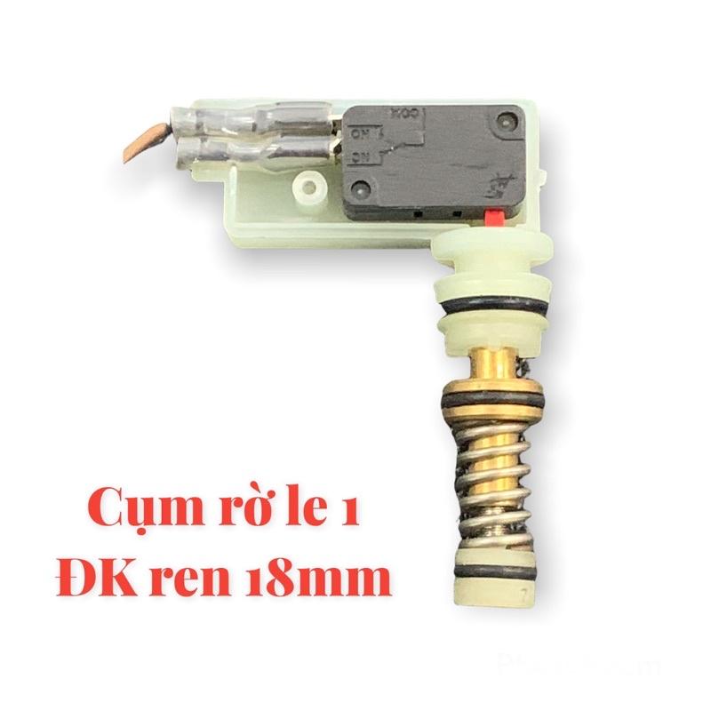 Cụm rờ le áp, công tắc trong áp lực máy xịt rửa xe kích thước 48.33x22.33MM ĐK Ren ngoài Ø18mm dạng trực tiếp áp lực cao, RELAY 1