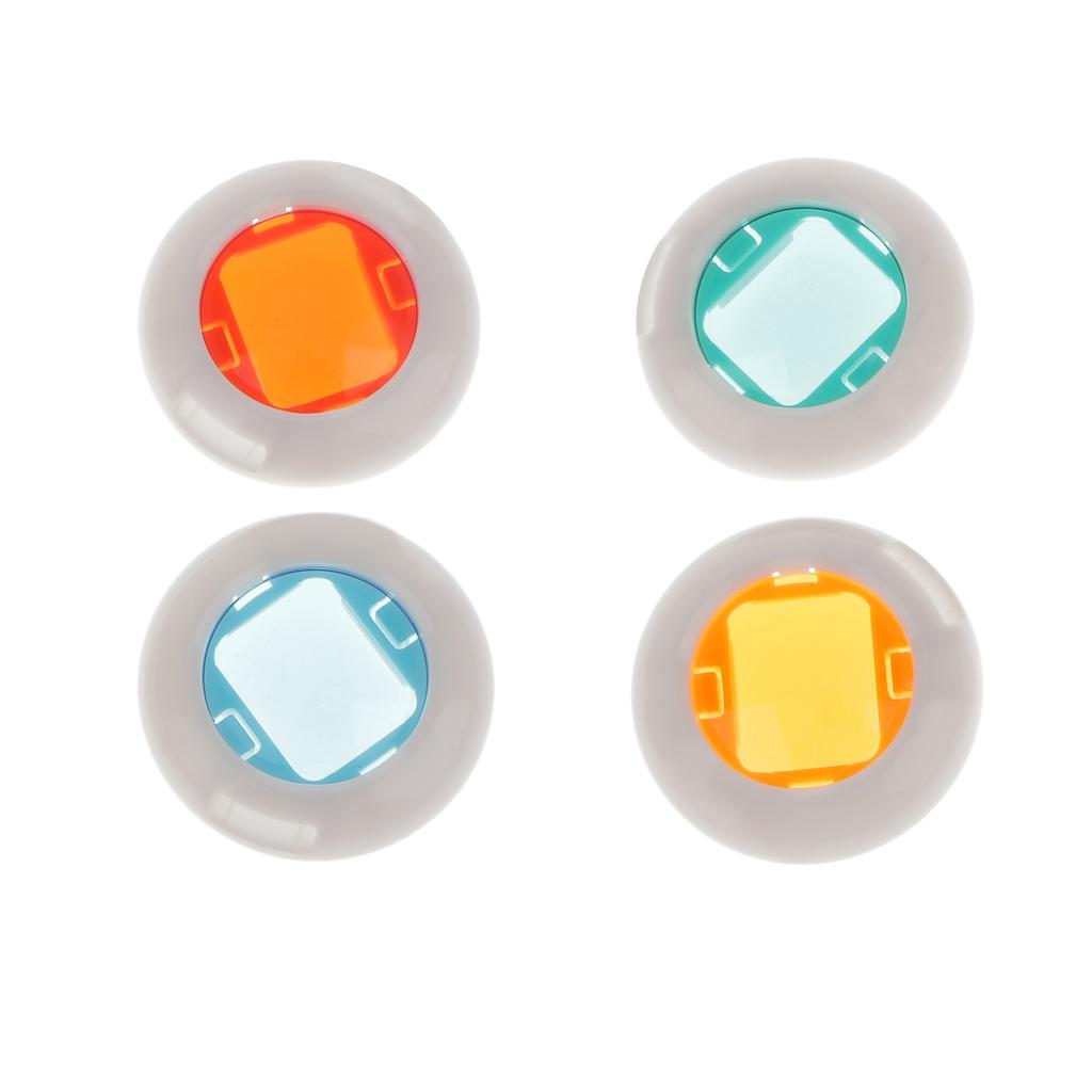4 pieces lens filter self shooting for fuji instax