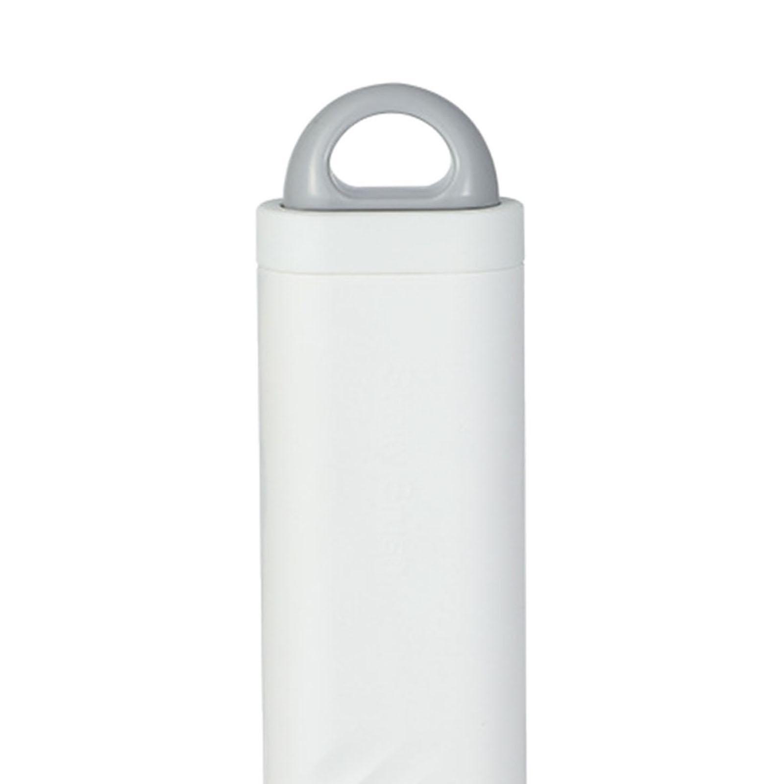 Removal Brush with Cleaning Base for Clothing Garment Carpet White