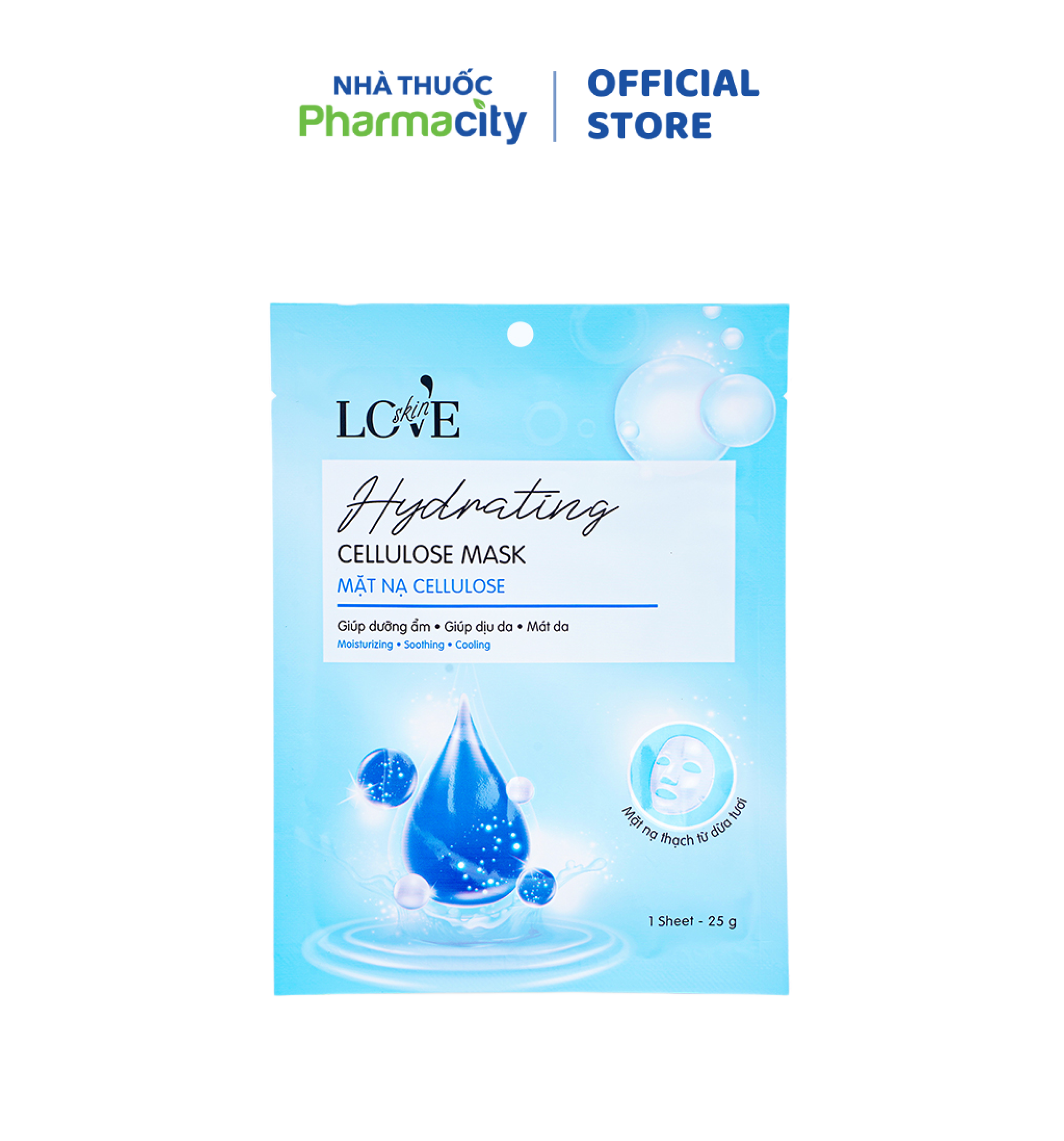 Mặt Nạ Hydrating Cellulose Mask (25g)