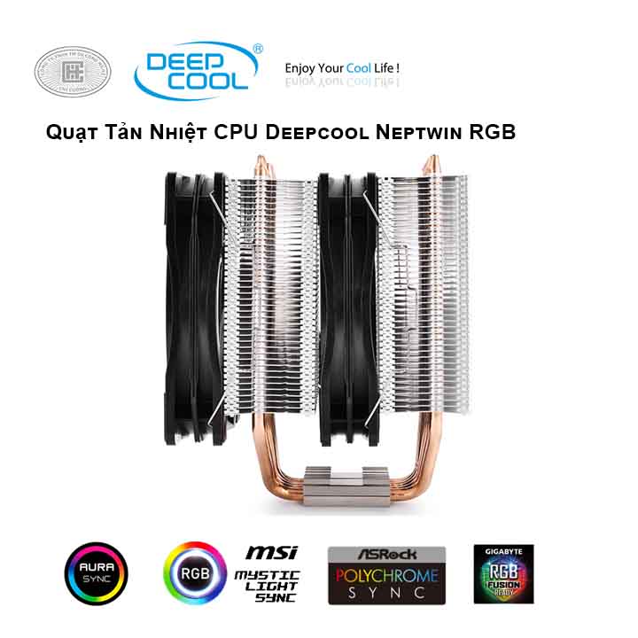 Tản nhiệt khí Deepcool Neptwin RGB