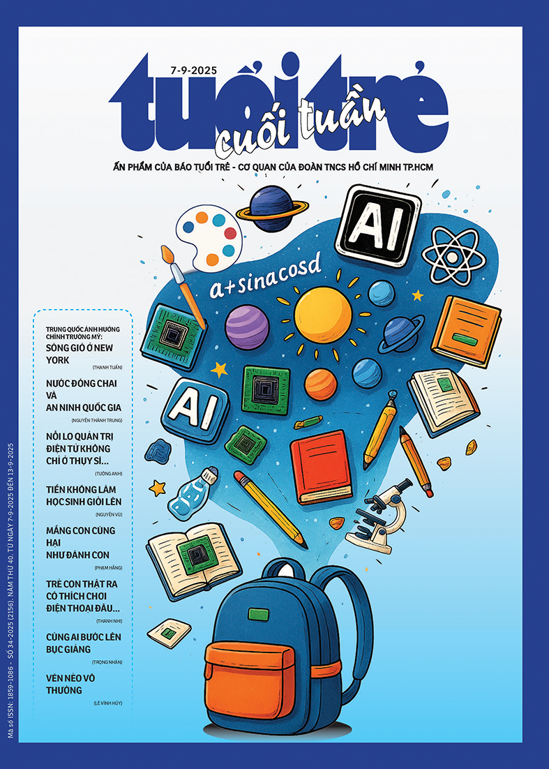 Tuổi Trẻ cuối tuần số 34 phát hành ngày 7-9-2025