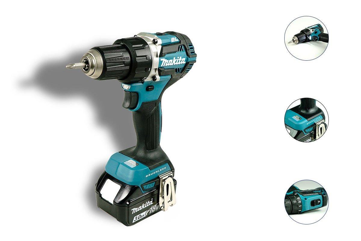 MÁY KHOAN VẶN VÍT DÙNG PIN 18V MAKITA DDF484RFE - HÀNG CHÍNH HÃNG