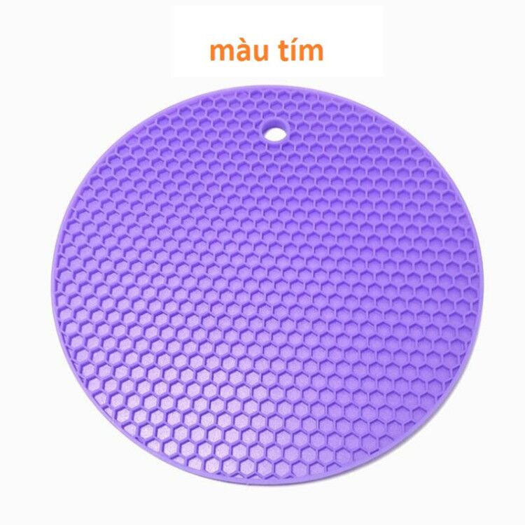 Combo 2 Miếng lốt nồi silicon giao màu ngẫu nhiên