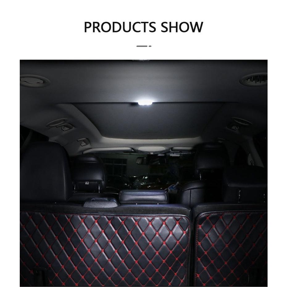 Đèn ô tô cảm ứng Đèn LED không dây Sạc USB 2/1 cái Đèn đọc sách trần có thể sạc lại trên mái nhà Độ sáng cao Phụ kiện tự động