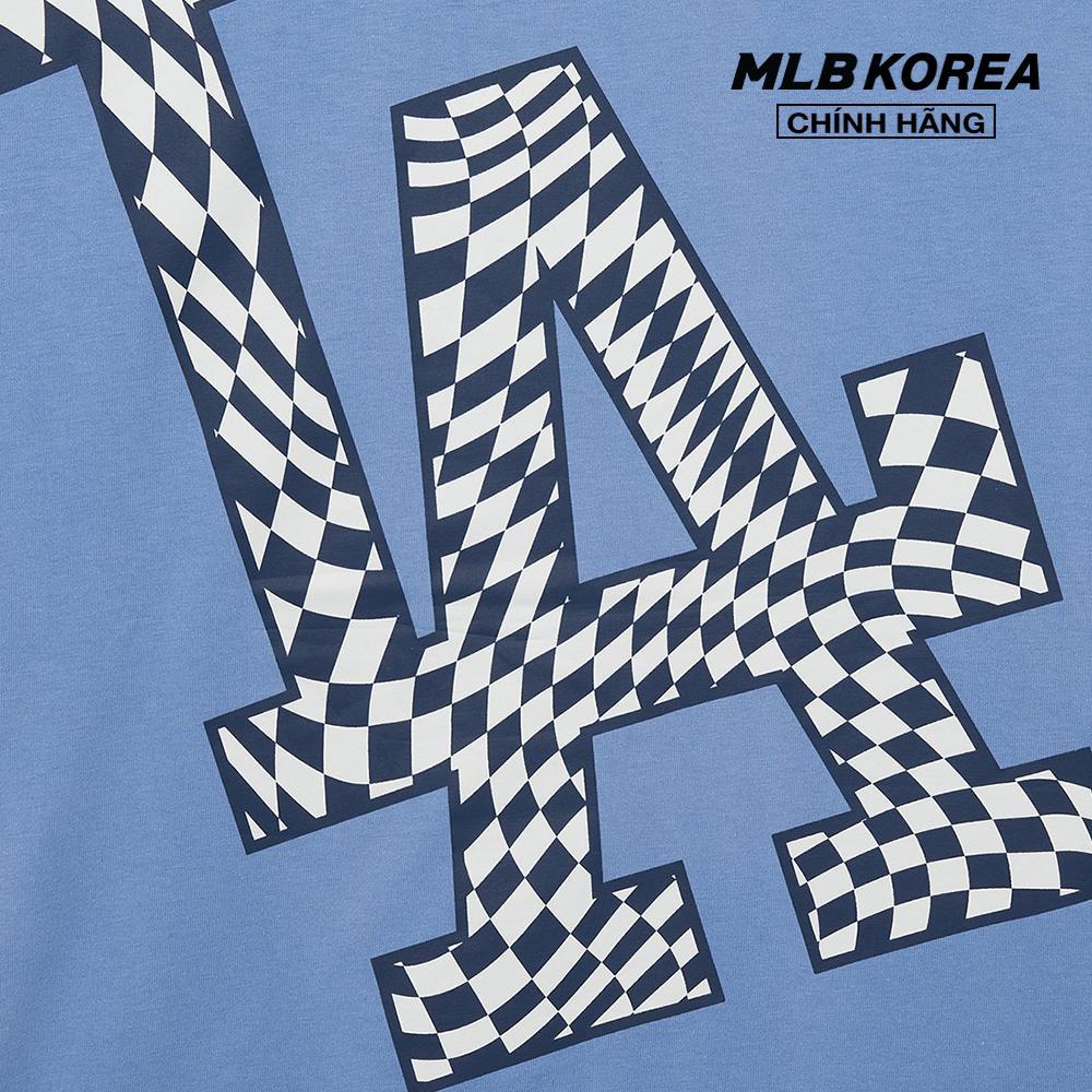 MLB - Áo thun unisex cổ tròn tay ngắn Checkerboard Clipping Logo Overfit 3ATSO0233