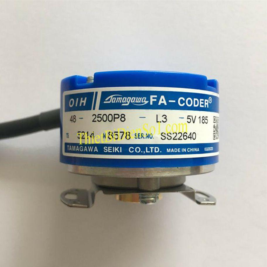 Encoder Tamagawa 48-2500P8-L3-5V185 , liên hệ O778454186