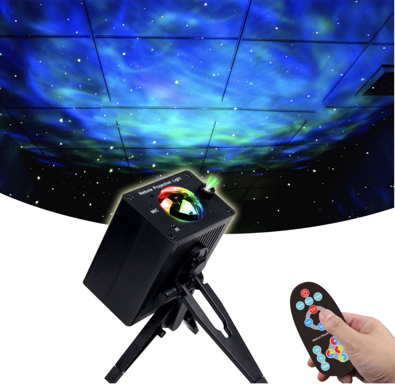 Đèn led trang trí Bầu Trời Tuổi Thơ Của Bé có remote điều khiển