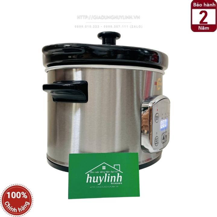 Nồi nấu cháo chậm tự động điện tử BBcooker DS15 - 1.5 lít - Hàng chính hãng - Nồi nấu cháo cho bé, nồi hầm, chưng yến