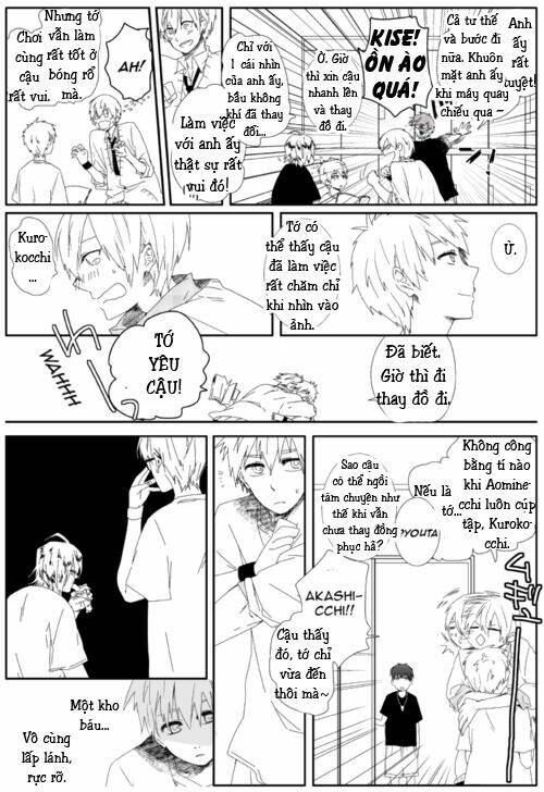 kuroko – tuyển thủ vô hình: short doujinshi chapter 110 5