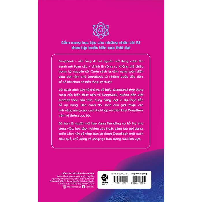 Deepseek Ứng Dụng - Làm Chủ AI Mã Nguồn Mở, Từ Cơ Bản Đến Thực Chiến