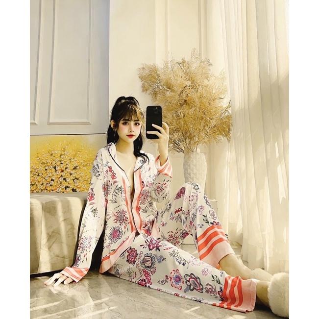 PYJAMA DÀI HOẠ TIẾT 111 CAO CẤP
