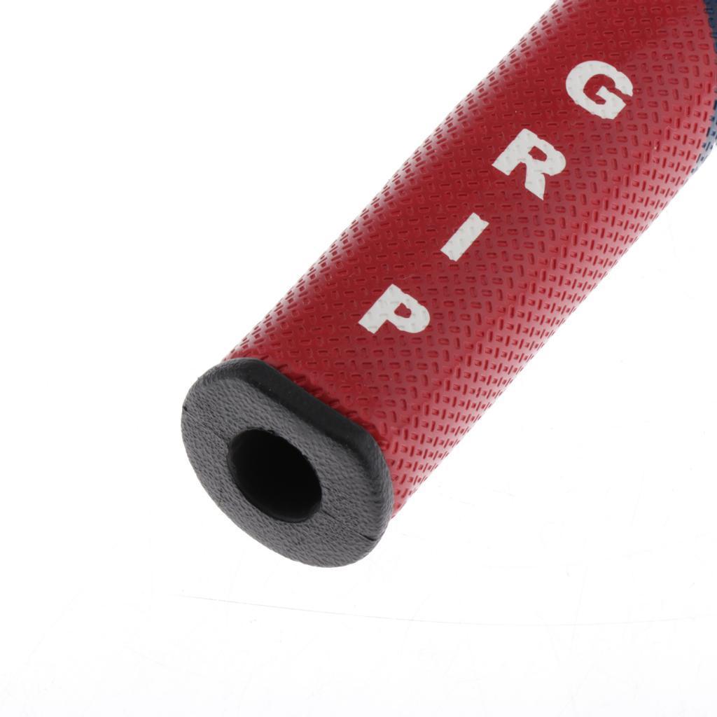 Golf Putter Grip Super Light PU Leather Anti Slip Golf Red