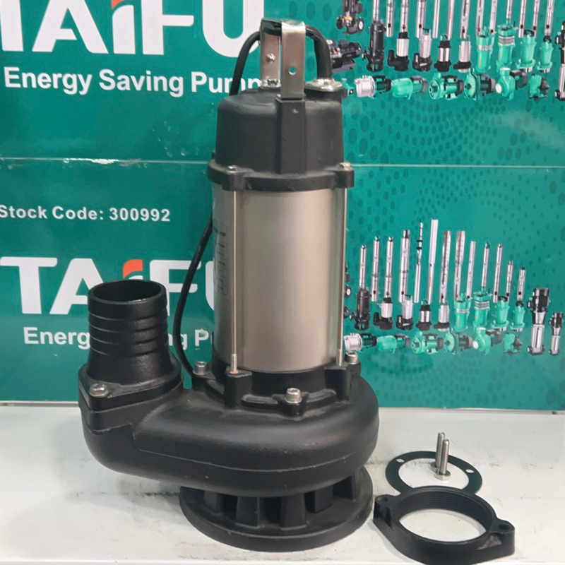 Máy bơm chìm nước thải 1.1Kw Thân INOX 304 TAIFU WFD30-5-1.1 - Bảo hành 1 năm
