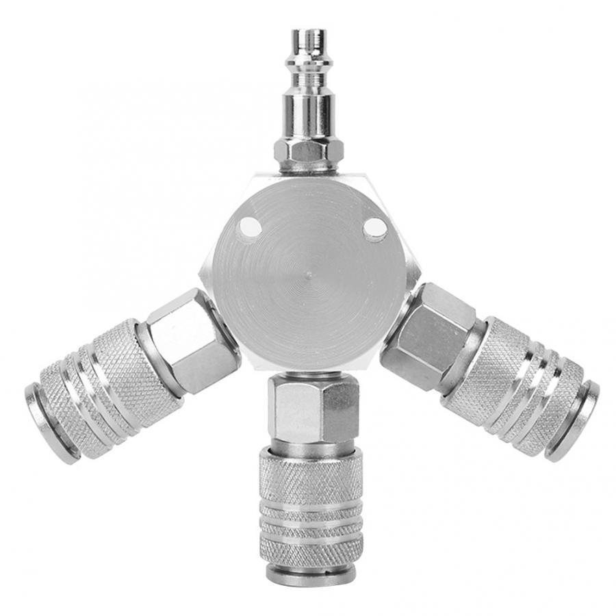 1/4'' F-NPT 3 Chiều Ống Dẫn Khí Khớp Nối Nhanh, Khí Nén Lắp Đầu Nối Khớp Nối Nhanh Bộ Chia