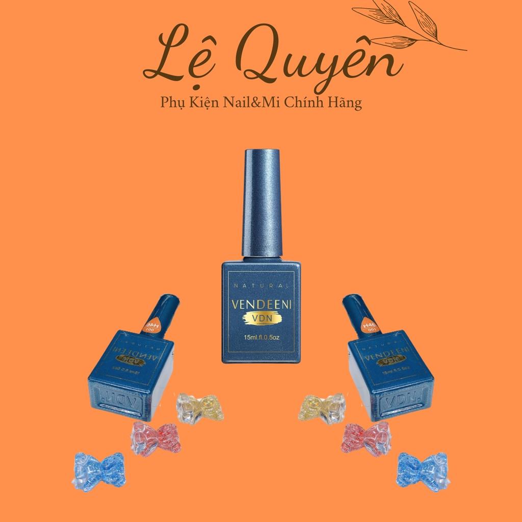 Set Sơn Gel Nhũ Flash Vendeeni 5 Màu Siêu Sáng_Tặng Kèm Bảng Màu& Móng