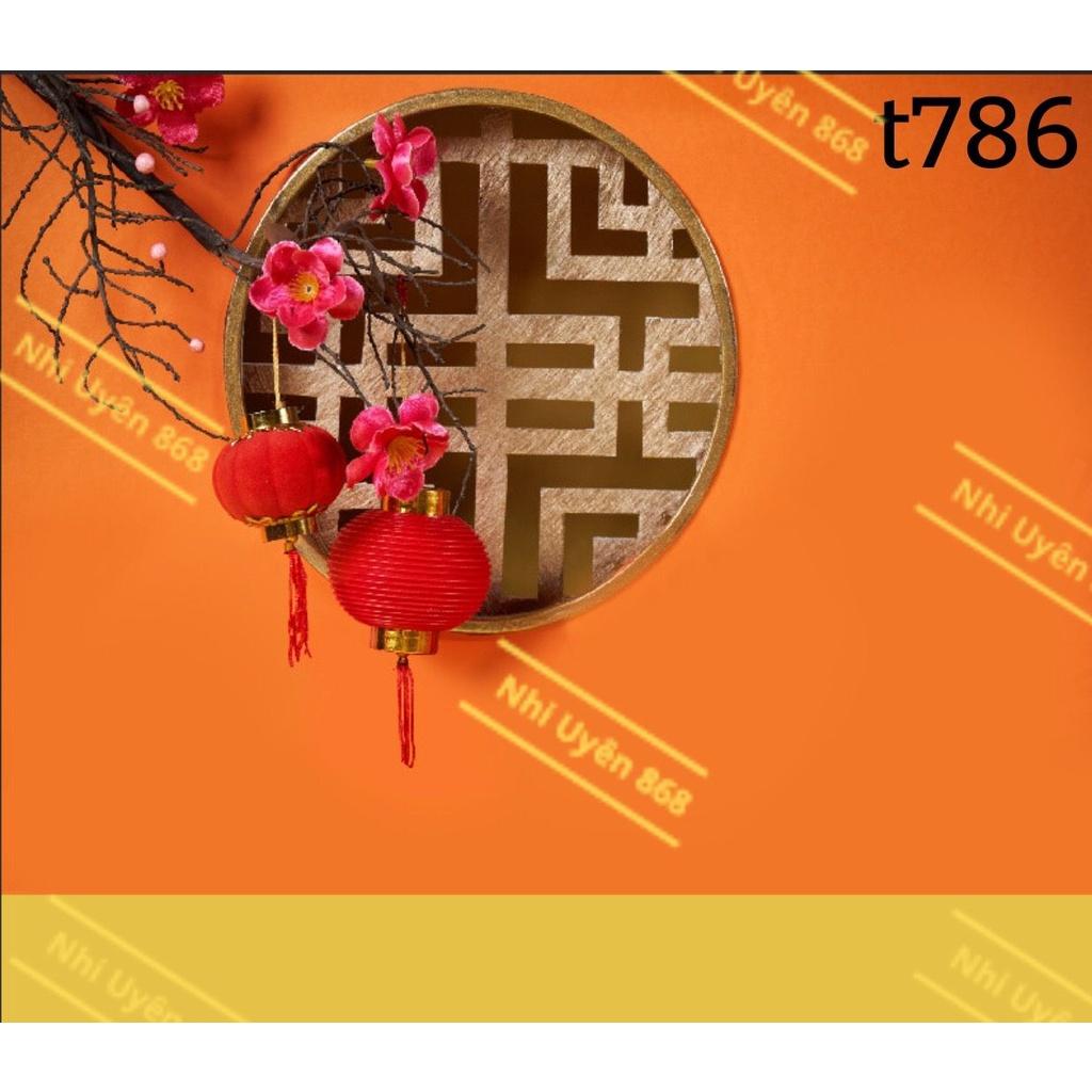 Tranh vải decor / Thảm vải treo tường / Thảm vải chụp ảnh chủ đề Livestream cảnh nội thất