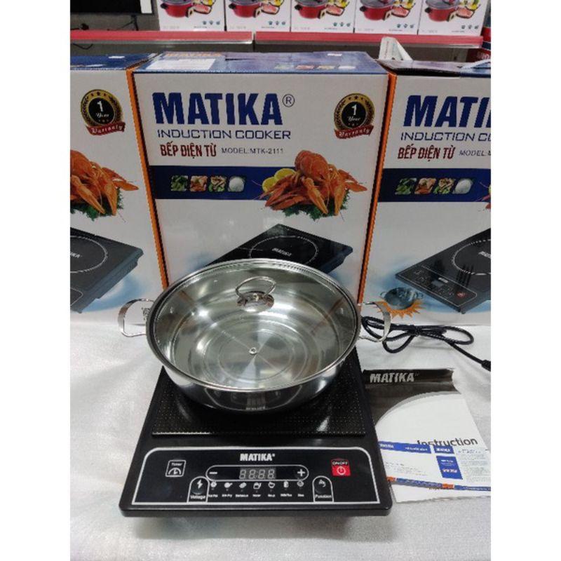 BẾP TỪ CAP CẤP MATIKA MTK-2111 (TẶNG KÈM NỒI)