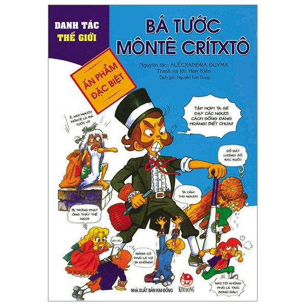 Danh tác thế giới ấn phẩm đặc biệt: Bá tước Môntê Crítxô