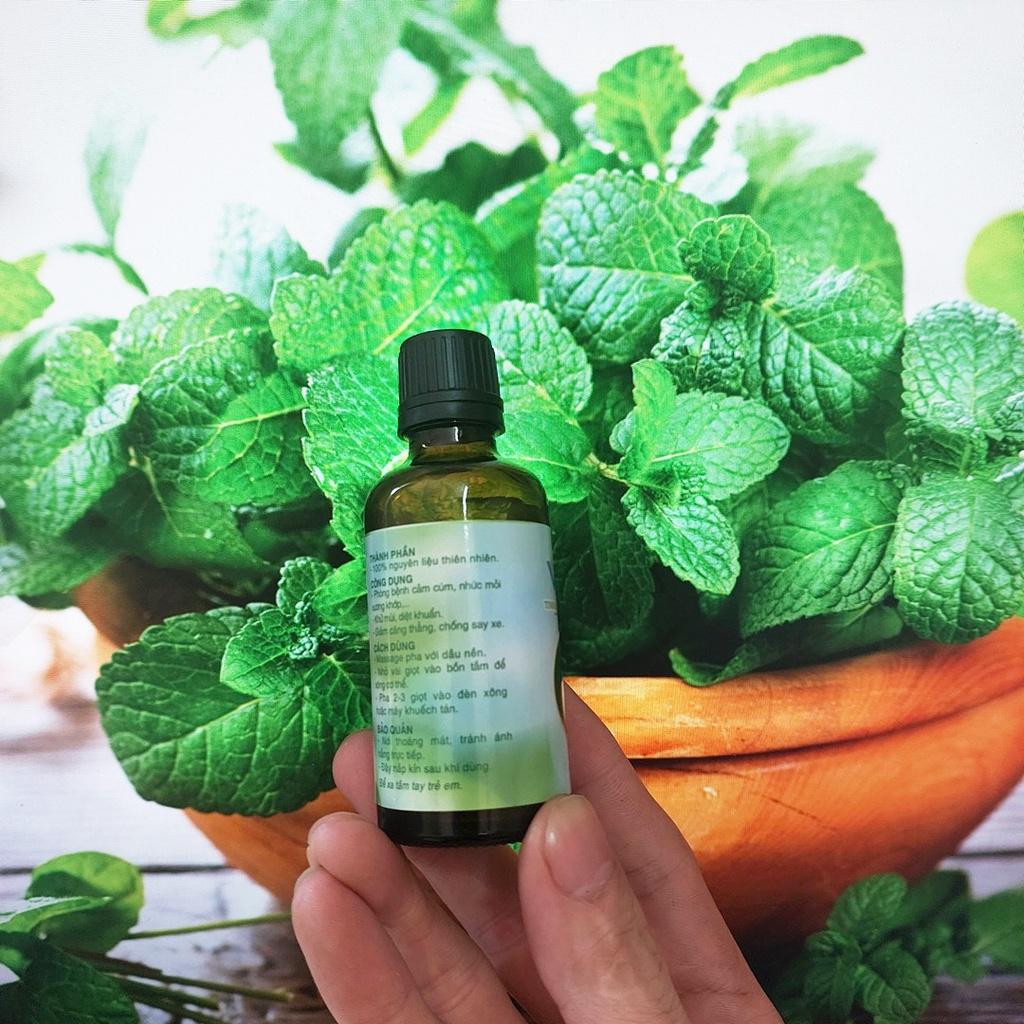 Tinh dầu bạc hà nguyên chất 10ml 20ml 50ml