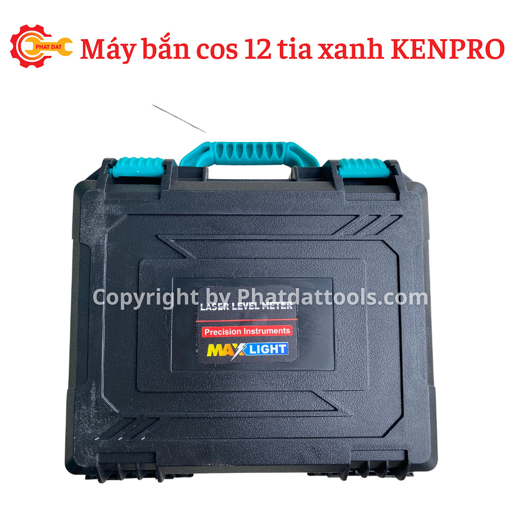 Máy Bắn Cos Laser 12 Tia Xanh KENPRO-Kèm 2 Pin Sạc-Đầy Đủ Phụ Kiện-Bảo Hành Chính Hãng 6 Tháng