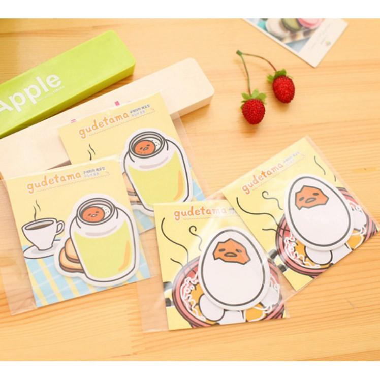 Tập giấy note trứng lười Gudetama