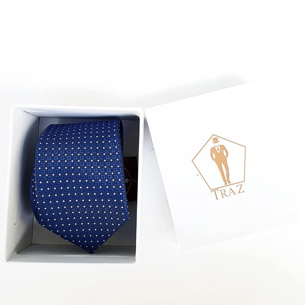 Cravat TRAZ Cà Vạt, Caravat Nam Cao Cấp Làm Qùa Tặng Thầy, Sếp, Ba, Bố, Cấp Trên