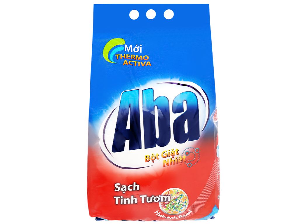 Bột giặt nhiệt ABA sạch tinh tươm 3kg