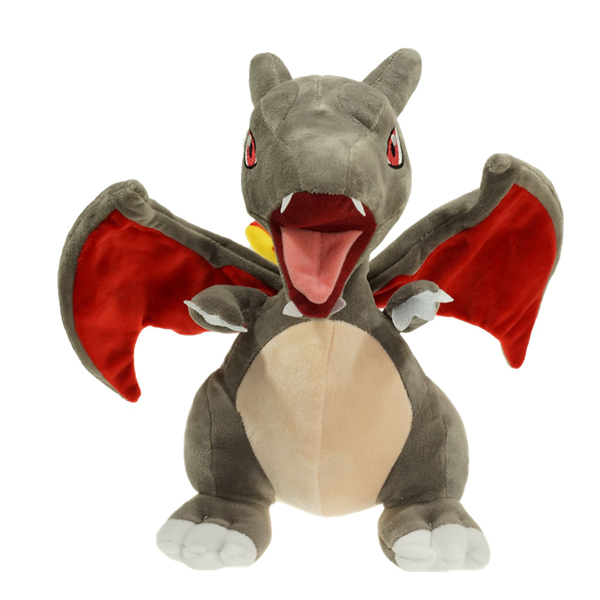 Gấu Bông Pokemon – Rồng Charizard Shiny (30 Cm) Gb215 (Tặng 1 Móc Khóa Dây Da Pu Đính Đá Lấp Lánh)