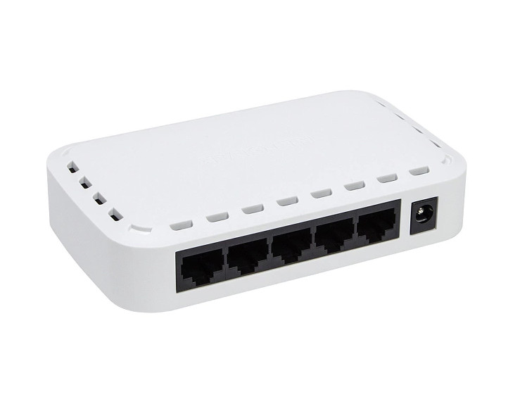 Bộ chia mạng 5 Cổng Switch Netgear FS205 Fast Ethernet Unmanged 10/100Mbps - Hàng Chính Hãng