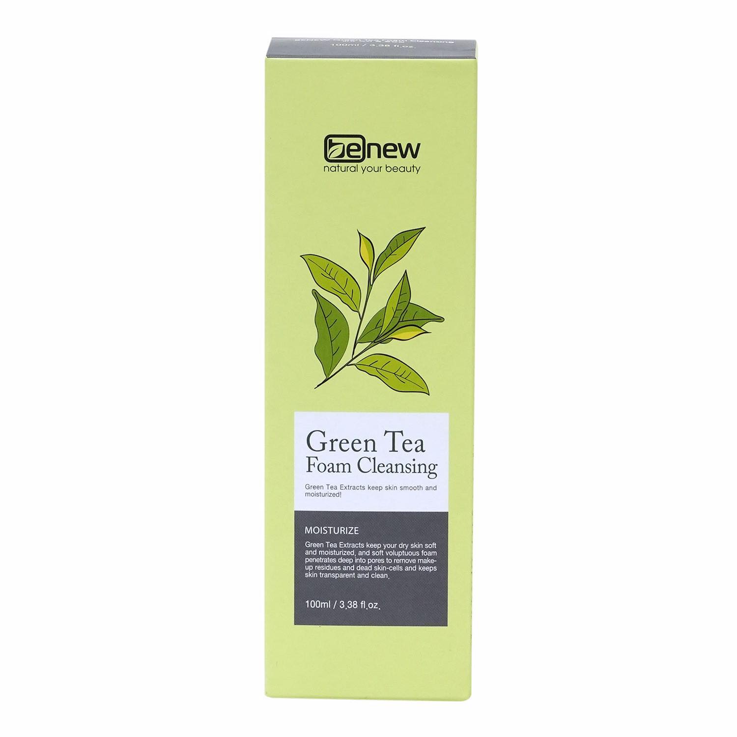 SỮA RỬA MẶT TRÀ XANH CAO CẤP HÀN QUỐC BENEW GREEN TEA FOAM CLEANSING ( 100ML ) - HÀNG CHÍNH HÃNG