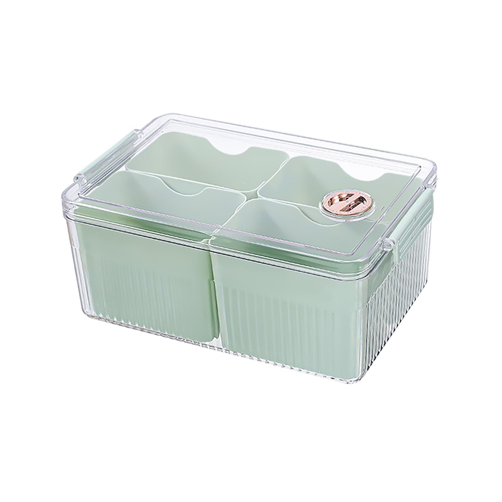 Refrigerators Containers Vented Lids Freshness Green