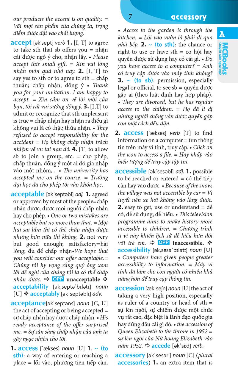 Từ điển Anh - Anh - Việt (Bìa Đen)