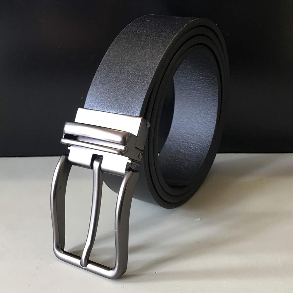 Thắt Lưng Nam Da Bò Thật Khóa Kim Kẹp Cao Cấp TM69