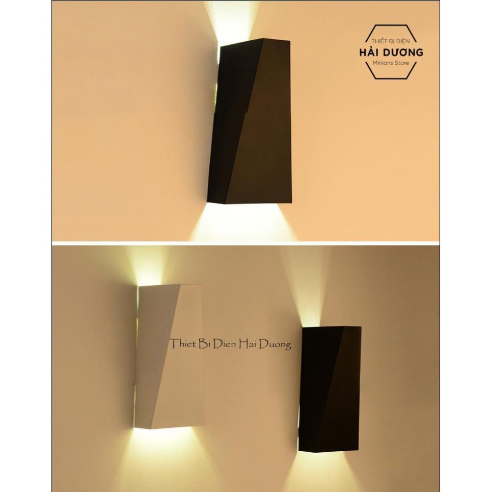 Đèn LED hắt tường 2 đầu hình đa giác chống nước cao cấp