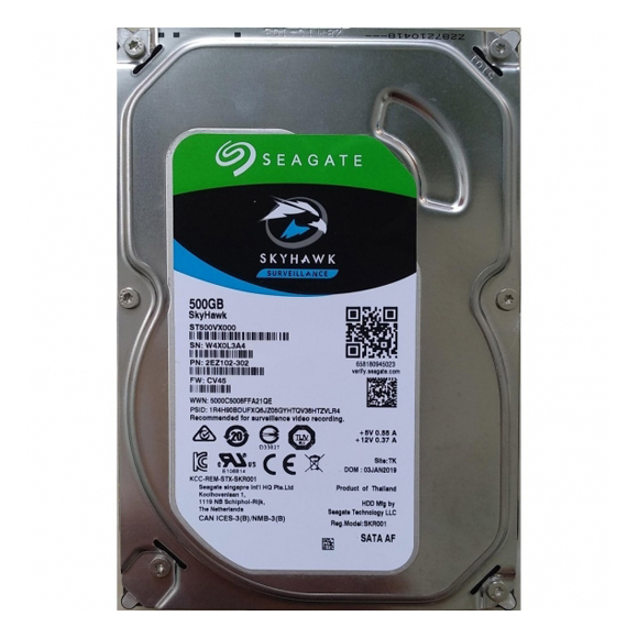 Ổ cứng HDD 500G Seagate SATA - Hàng nhập khẩu - Tặng cáp dữ liệu SATA 3.0