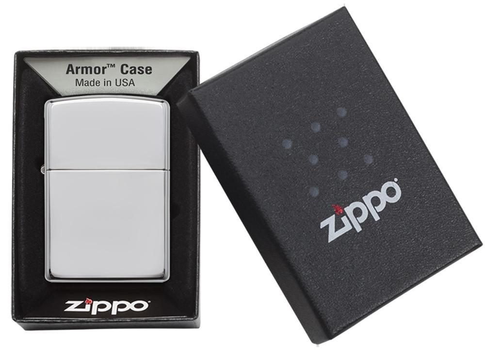 Bật Lửa Zippo Armor High Polished Chrome 167