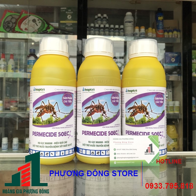 Thuốc diệt muỗi PERMECIDE 50EC _chai 1 lít