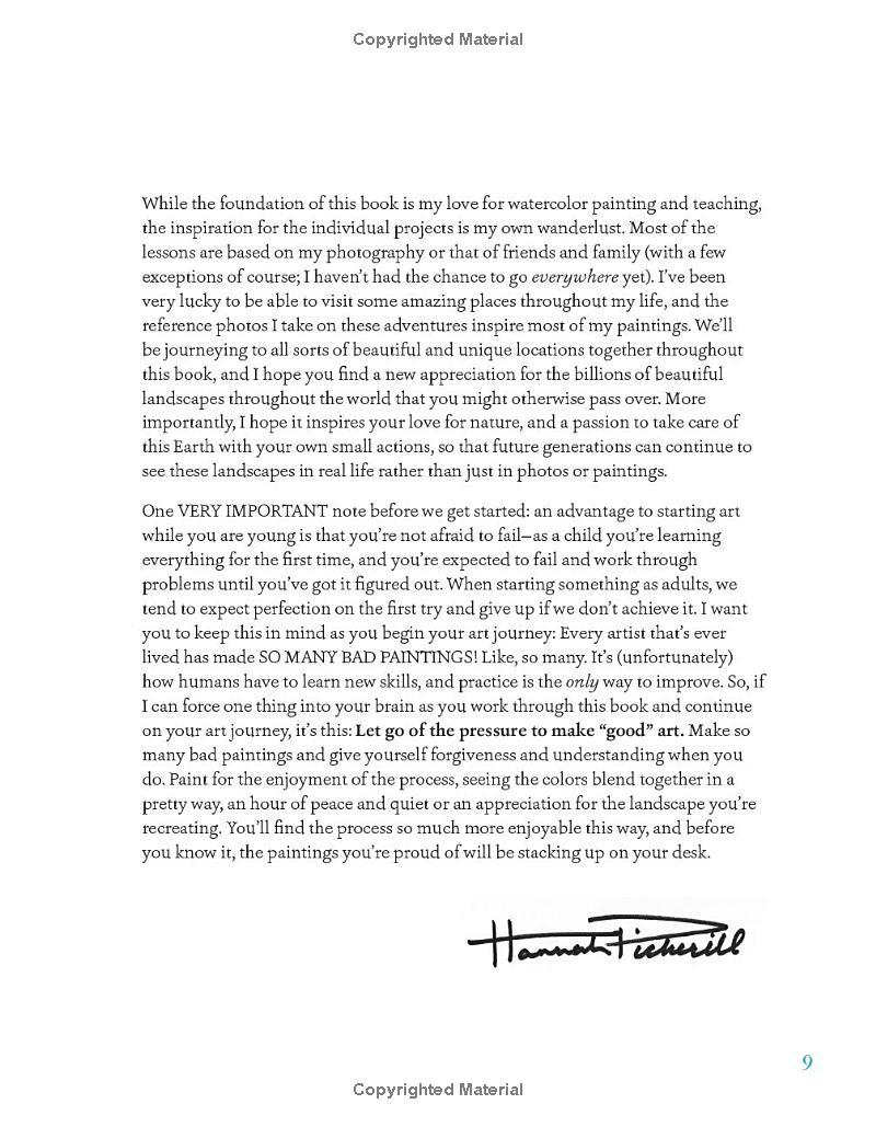 Sách ngoại văn: Watercolor Wanderlust - The Ultimate Guide To Painting Beautiful Landscapes