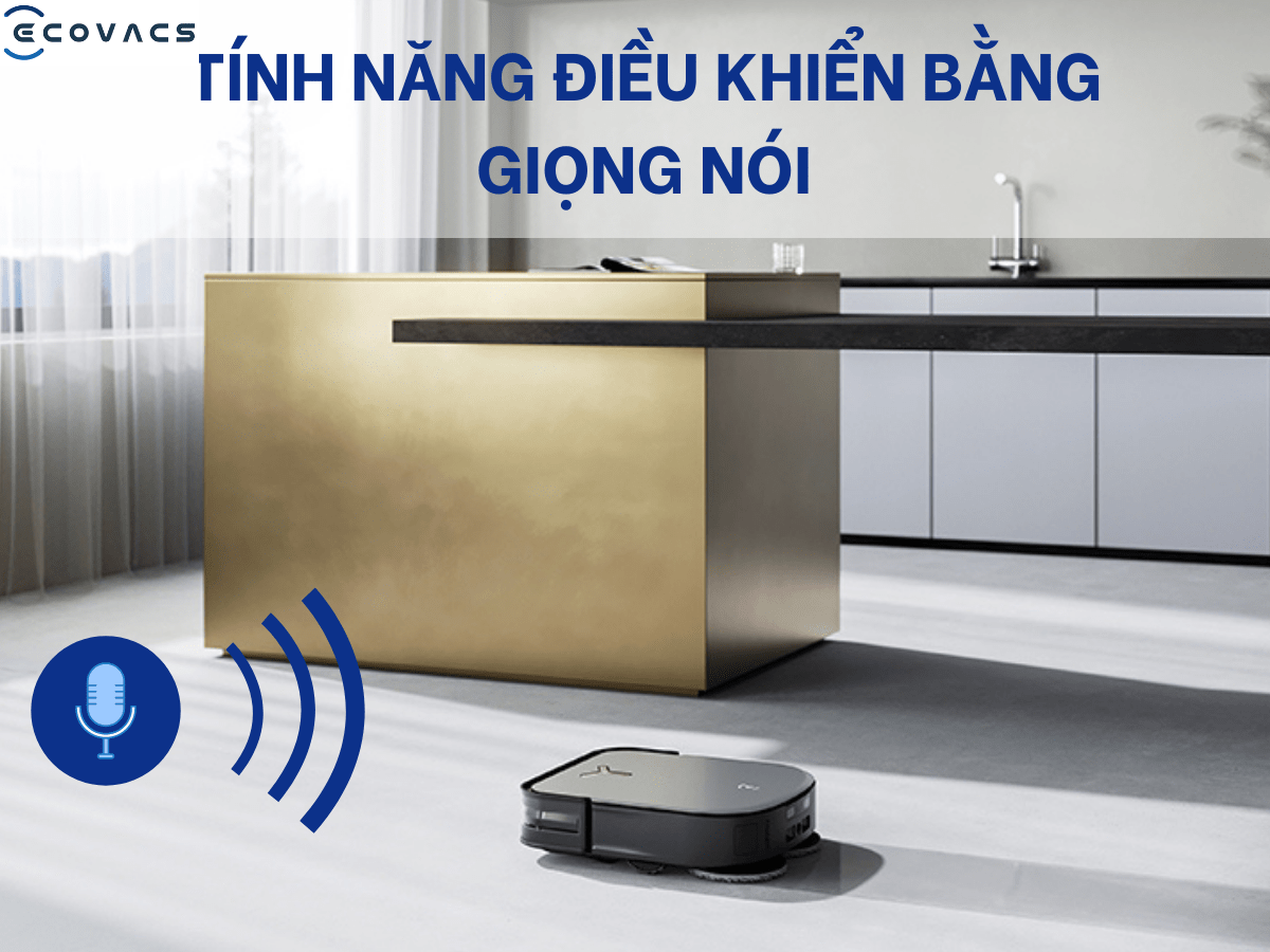 Robot Hút Bụi Lau Nhà Ecovacs X2 Omni Trợ Lý Ảo YIKO Công nghệ OZMO 2.0 Lực Hút 8000 Pa - Hàng Chính Hãng