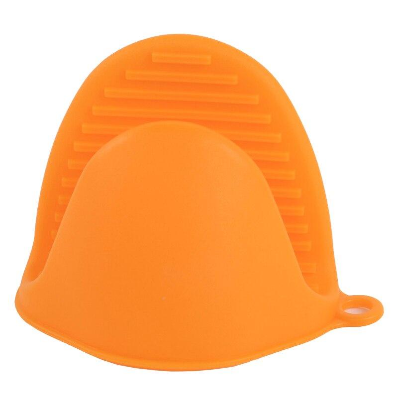 1Pc Kitchen Silicone Heat Resistant Gloves Clips Insulation Non Stick Anti-slip Pot Bowel Holder Clip Cooking Baking Oven Mitts
