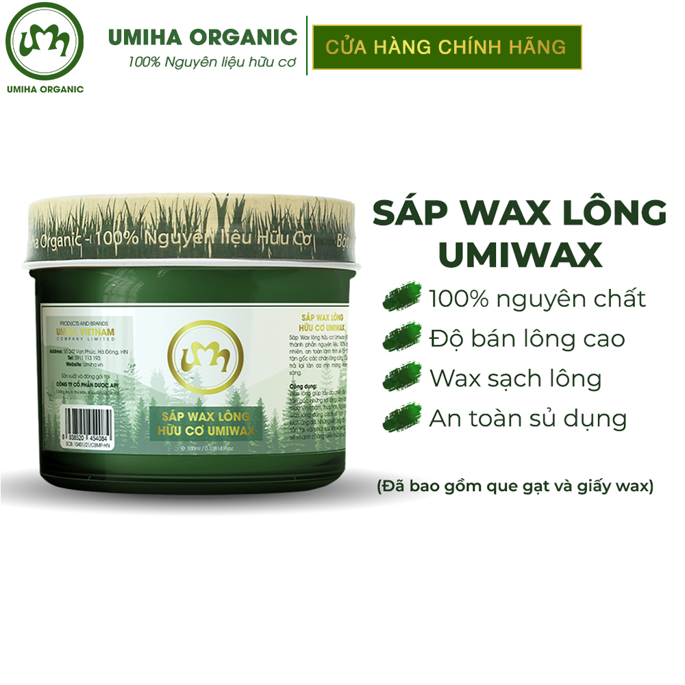 Sáp wax lông lạnh UMIHA 135ML dùng cho wax lông Nách, Chân, Tay, Body an toàn hiệu quả